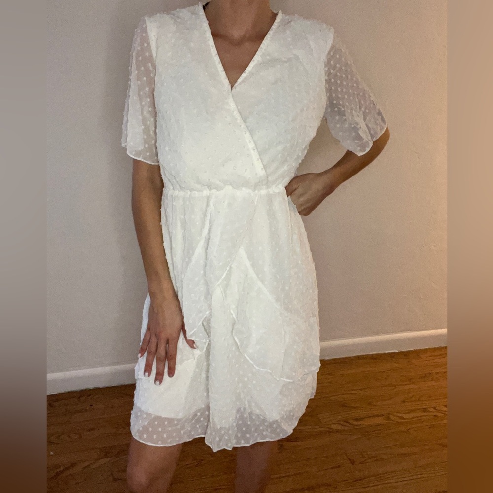 White dress